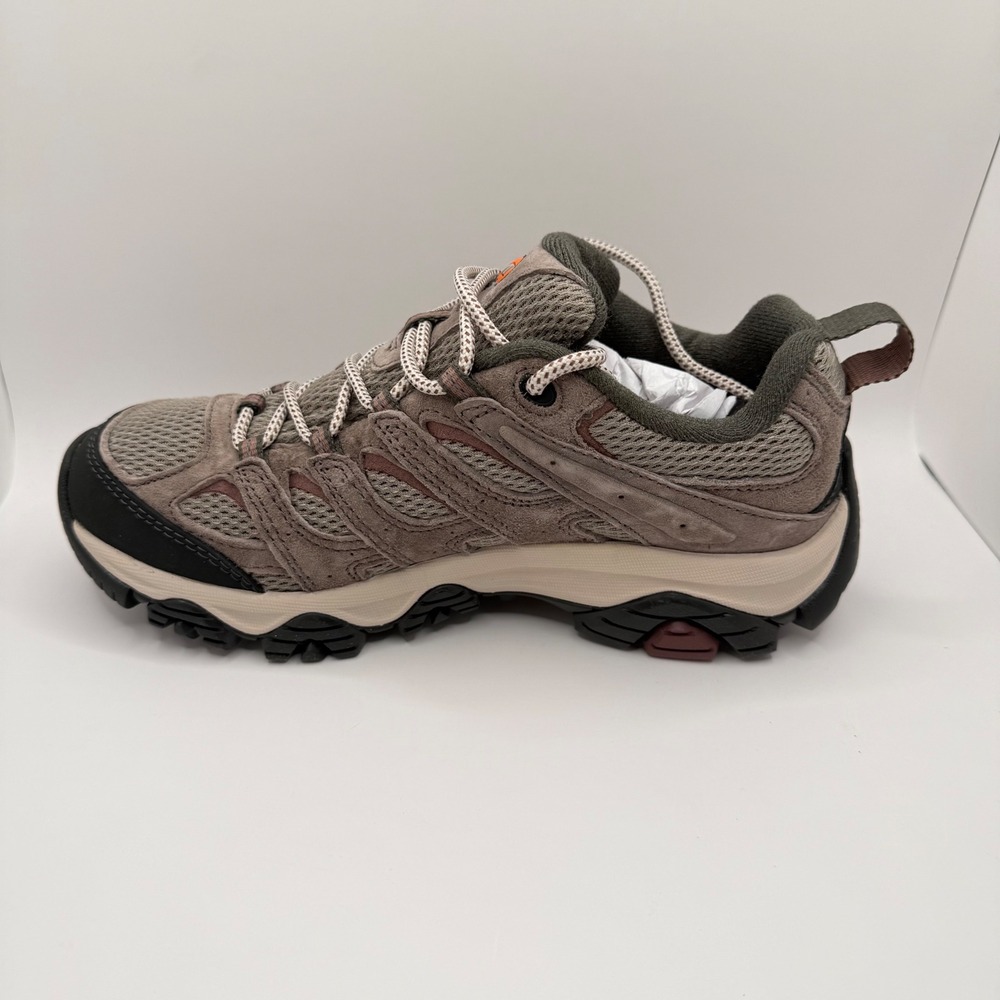 Merrell Woman's Moab 3 Falcon Tan Leather Waterproof Hiking Shoe- Size 7 - Picture 5 of 8